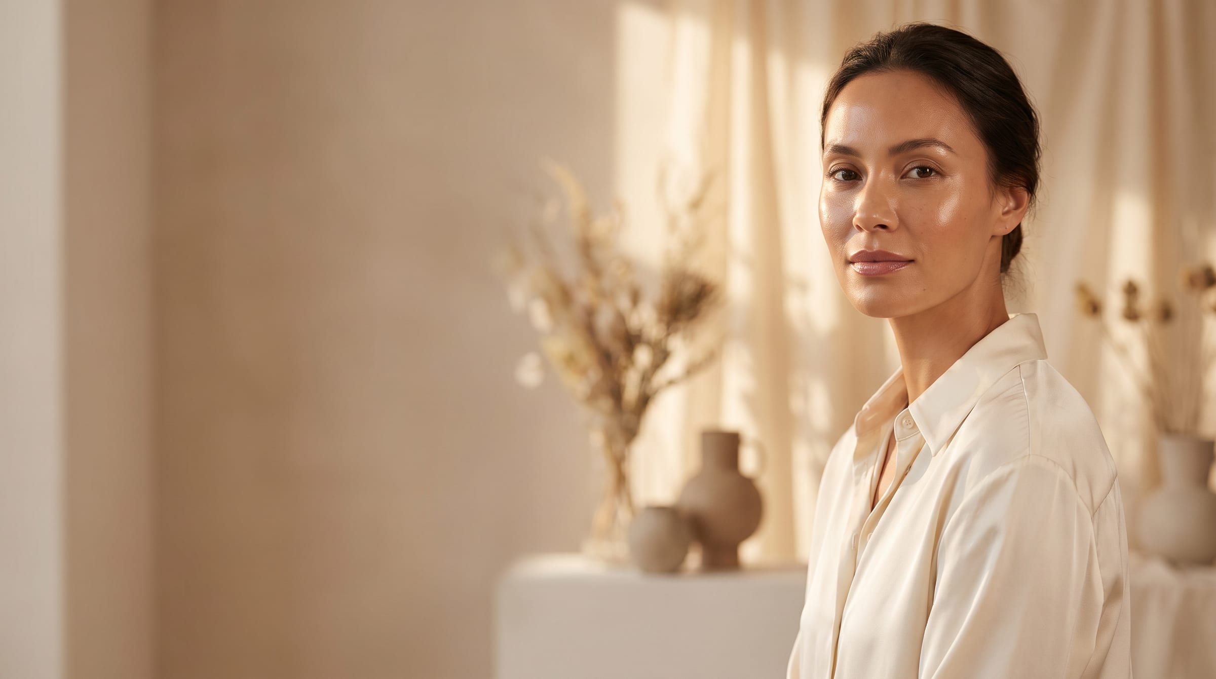 The serene, light-filled interior of Angel's Beauty Laser And Skin Clinic Ltd