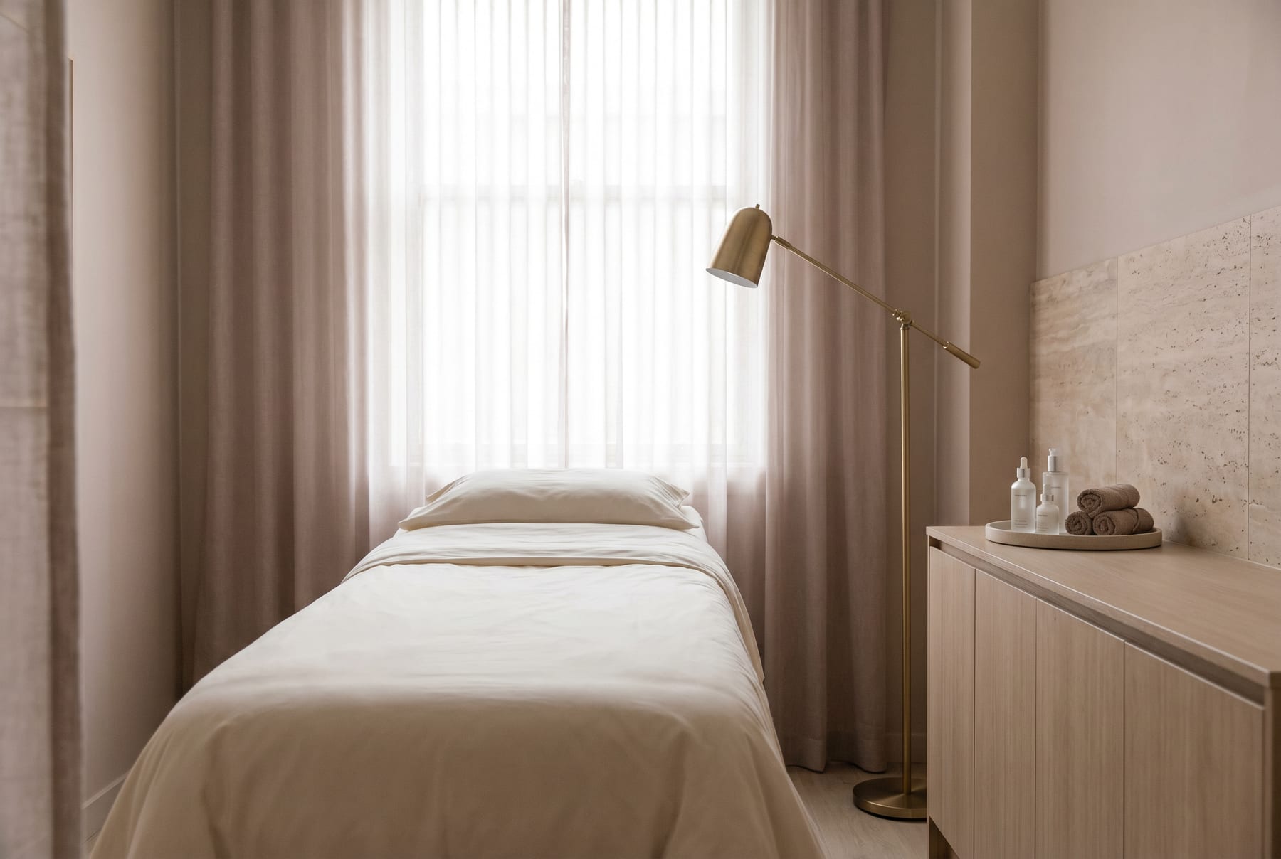 Treatment room at Angel's Beauty Laser And Skin Clinic Ltd